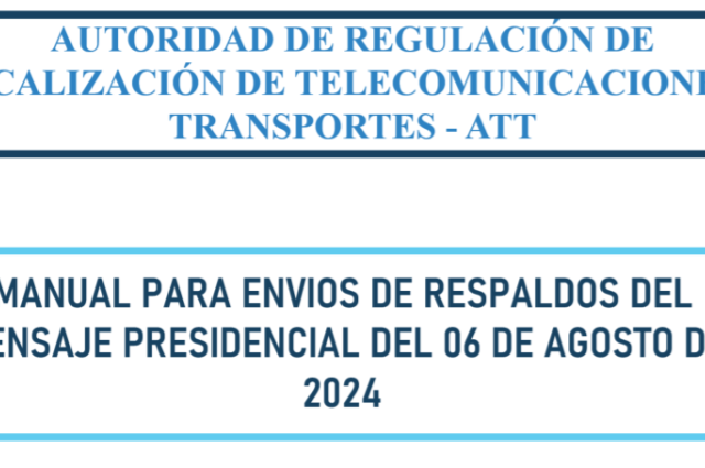 RESPALDO MENSAJE PRESIDENCIAL 2024