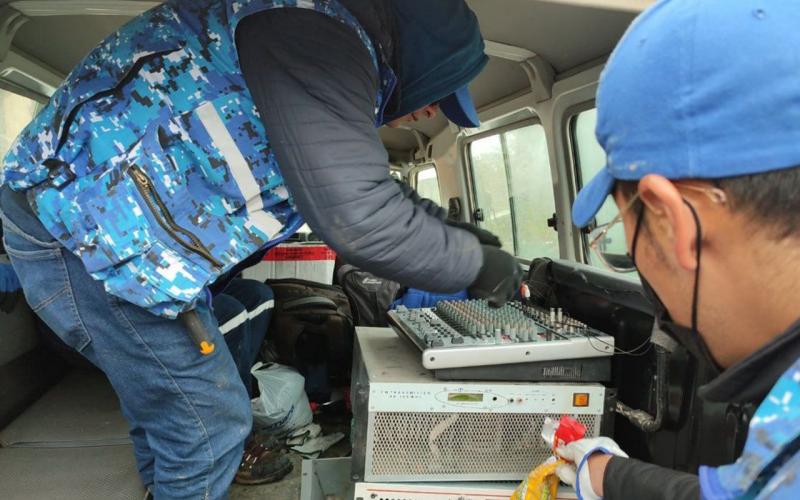 ATT realizó un exitoso operativo contra radios ilegales en la región de los Yungas de La Paz