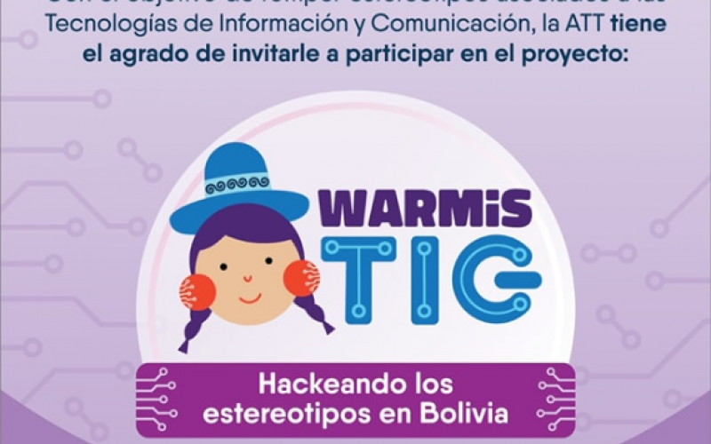Más de 1.000 niñas fueron beneficiadas en la 1ra fase virtual del Proyecto Warmis TIC.   