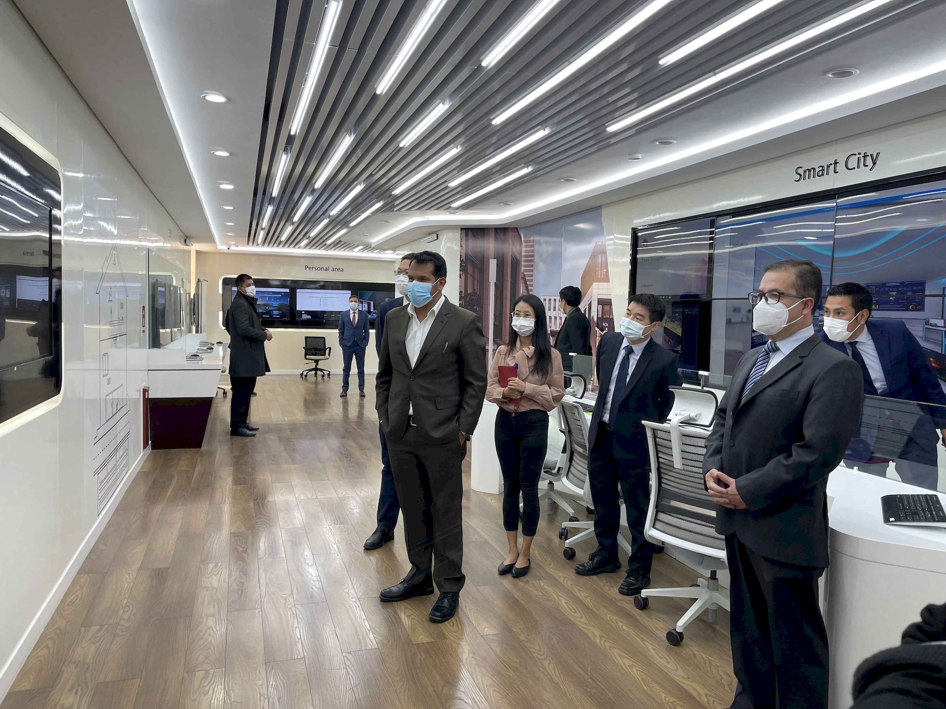 Visita Centro de Experiencia Huawei